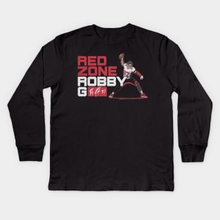 Rob Gronkowski Red Zone Kids Long Sleeve T-Shirt